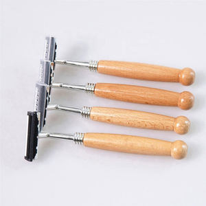 Maquinilla de Afeitar Clásica de Doble Hoja de Acero Inoxidable de Alta Calidad, Reutilizable, para Hombres, con Kit de Afeitado para Rostro y Cuerpo - Product Image 6