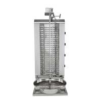 Commercial Doner Kebab Grill Moyen-Orient Électrique Poulet Viande Barbecue Rotatif Shawarma Machine