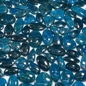 Pierres précieuses d'apatite naturelle en vrac, cabochons, pierres à facettes, cristal, vente en gros, exportation Inde - Product Image 1