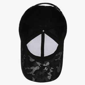 หมวกเบสบอลปีกโค้งแบบปรับได้ 6 แผง ผ้าฝ้าย แฟชั่นขายส่งจำนวนมาก ราคาขายส่ง รับผลิตตามแบบ - Product Image 4