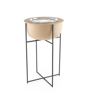 Support de chauffage portable en métal avec design pliable pour un rangement et un transport faciles pour le chauffage domestique - Product Image 1