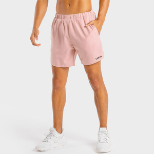 Pantalones Cortos para Hombre de Alta Calidad con Costuras Resistentes, Bolsillos Laterales y Diseño con Logotipo, Material Suave para el Verano, Precio al por Mayor, Diseño Elegante - Product Image 1