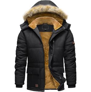 Manteau d'hiver épais en duvet pour hommes, chaud rembourré avec capuche, parkas de qualité supérieure, vente en gros en usine, doudoune - Product Image 6