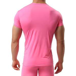 Camiseta Deportiva para Hombre, 100% Algodón, Transpirable, Colores Personalizados con Logotipo, Servicio OEM, Corte Holgado para Entrenamiento Físico - Product Image 3