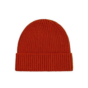 Pink Ribbed Beanie Hat 100% Acrylic Unisex Casual <b>Winter</b> <b>Cap</b> Solid Color Folded Cuff Design Adult Size 56-58CM - Product Image 4