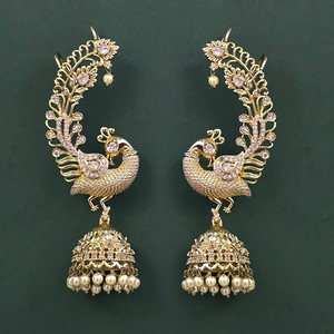 Compre Pendientes Antiguos Hechos a Mano con Calidad de Exportación y Baño de Mehndi 232198 - Product Image 1