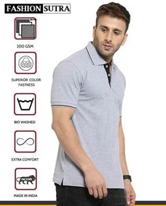 Camisa de Poliéster Sólido para Hombre, de Lujo y Comodidad, Elegante, de Manga Corta, Secado Rápido, Ligera, para Uso Diario Informal de Verano, 180-240 - Product Image 2