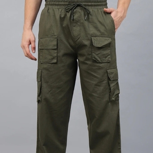 Pantalon tactique en toile de coton camouflage pour homme, randonnée, chasse, multi-poches, pantalon cargo, pantalon safari - Product Image 6