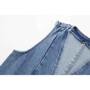 Top de Mezclilla para Mujer, al por Mayor, Nuevo, Moderno, de Corte Estilizado, Tacto Suave, Acabado Duradero, Elegante, Cómodo y con Estilo Distintivo - Product Image 5