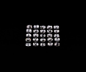 4,26 CTW Diamants blancs ronds de petite taille, taille rose, cultivés en laboratoire, 25 pièces, diamants en vrac HPHT 3,5 mm, couleur E, clarté VVS2, pour bijoux fins - Product Image 2
