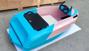 MEJOR OFERTA 2026, NUEVO Bote Eléctrico Rosa y Azul con Volante y Asientos, Monofásico, Capacidad de Ruptura de 20 KA, 60 Hz - Product Image 5