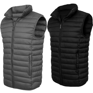 Gilet matelassé personnalisé avec logo, gilets équestres, vêtements d'hiver décontractés, veste rembourrée, manteau, gilets matelassés pour hommes - Product Image 3