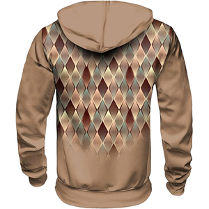 OEM Custom High Quality Men's Pullover Hoodie Luxury Design Winter <b>Thick</b> <b>Fleece</b> Sweatshirt Solid Pattern Wholesale Hot Sale - Product Image 4