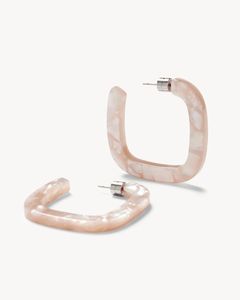 Boucles d'oreilles clipsables bohèmes en résine pour femme, bijoux de fête colorés au design personnalisé, idéales pour l'été et la plage - Product Image 3