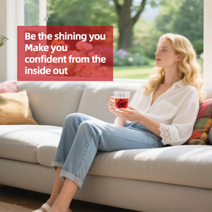 OEM ODM Listo para Enviar Bolsitas de Té de Arándanos Mezcla Natural de Arándanos y Hibisco Apoya la Salud del Tracto Urinario 10 Bolsitas - Product Image 2