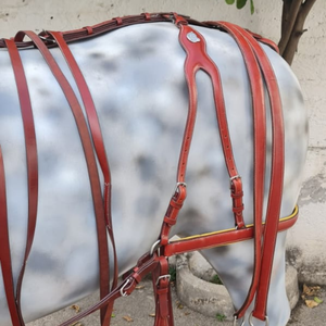 High Demand Leather Horse Harness <b>Set</b> | Premium Quality | Heavy Duty | Best Price 2026 Collection For Riding <b>Farming</b> & Training - Product Image 2