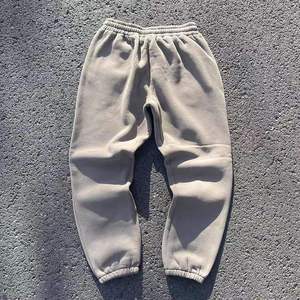 Wholesale Blank Heavyweight Mens Cotton Joggers Plain Custom Embroidery Fleece <b>Track</b> Pants Sweatpants <b>Trousers</b> - Product Image 3