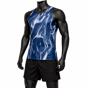 Camiseta Deportiva sin Mangas para Hombre, de Secado Rápido y Transpirable, para Gimnasio, Personalizable por Sublimación, Ropa Deportiva OEM - Product Image 3