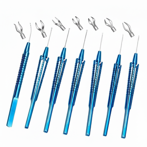 High Quality Titanium Alloy Capsulorhexis Forceps Manual Instrument Set for Hair Transplant CE Certified Class II - Product Image 3