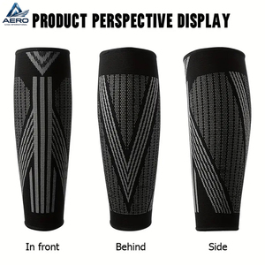 Manchons de compression pour mollets, best-seller, pour hommes et femmes, avec design sans pieds, équipement de sécurité pour le fitness adulte - Product Image 4