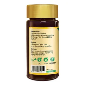Extracto Puro de Ashwagandha Zandu 99% en Cápsulas - Product Image 2
