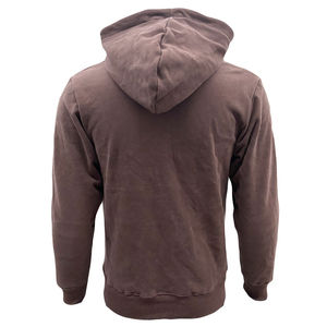 Hot Selling Men Wear Quarter Zip Hoodie Winter Embroidered Stonewashed Customized Men's Oversized Windproof Hoodie - Product Image 2