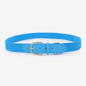 Customizable Teen Alloy Tactical <b>Belt</b> with High Strength Pin Buckle <b>Elastic</b> Fashion Decorative Features Wholesale Custom Logo - Product Image 1