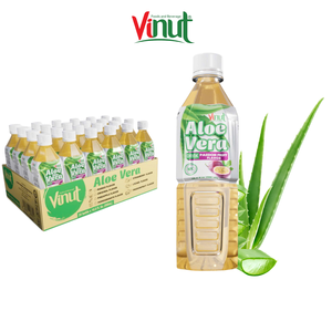 Jus de purée d'aloe vera 500ml - Saveur Passion NFC Vente en gros Marque privée Fabricant Vietnamien 24 Canettes - Product Image 2