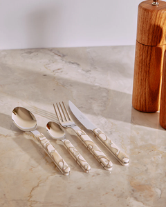 Premium Cutlery <b>Set</b> With <b>Marble</b> Handle Stainless Steel Flatware Spoon Fork Knife <b>Set</b> Elegant Dining Tableware for Home Hotel Use - Product Image 6