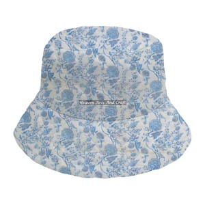 Vente d'usine – Nouveaux chapeaux bob matelassés personnalisés à imprimé intégral, avec logo sur mesure, pour hommes et femmes, haute qualité - Product Image 5