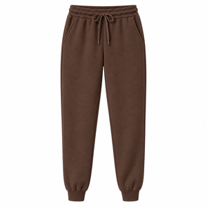 100% Cotton 400 GSM Heavyweight Wide <b>Leg</b> Sweatpants Custom Made Baggy Fit Loose <b>Jogger</b> Trackpants For <b>Women</b> - Product Image 1