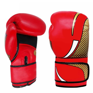 Gants de boxe unisexes pour adultes, entraînement de sparring Muay Thai, 10oz/16oz, cuir PU imperméable antidérapant, fermeture à logo personnalisé - Product Image 5