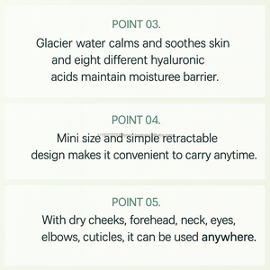 Bálsamo Humectante en Barra K Beauty OEM para Ojos, Labios y Cuello, Hidratación para Líneas Finas, Piel de Cristal, Cuidado de la Piel Coreano - Product Image 3