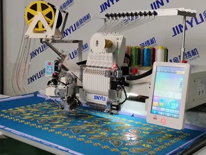 JCM-1201JINYU 2022 Thiết Kế Mới Công Nghệ Mới Nhất Đầu Đơn 12 Sequin Dễ Dàng Cording <span class=keywords><strong>Hat</strong></span> Trang Phục Máy Thêu - Product Image 2