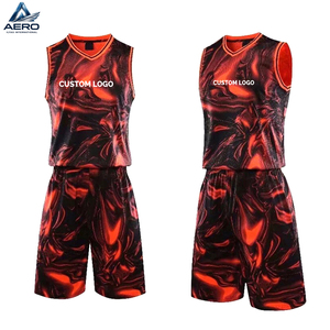 Créez votre propre uniforme de basketball pour équipe, 100 % polyester, nouvelle arrivée, adulte, séchage rapide, respirant, unisexe, pour activités sportives en extérieur. - Product Image 3