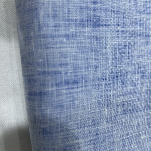 Tela de lino de calidad superior tejida al por mayor teñida naturalmente ecológica y saludable para camisas, Vestidos - Product Image 5