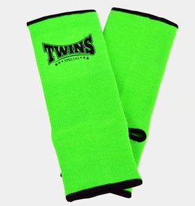 Protège-chevilles Muay Thai en coton élastique, design incurvé, pour entraînement MMA, Kickboxing, Boxe - Product Image 1