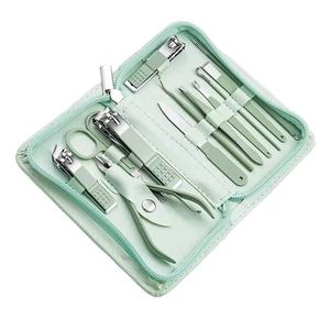 Kit de manucure et pédicure de haute qualité, outils de salon, coupe-ongles, repousse-cuticules, limes, pour hommes et femmes - Product Image 1