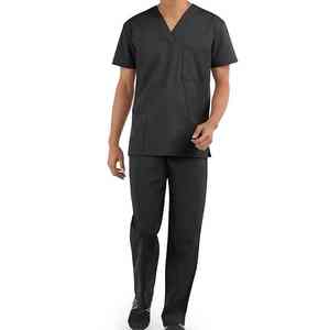 Ensemble de blouses d'infirmière unisexes de qualité supérieure pour le personnel hospitalier, uniforme médical confortable, haut et pantalon avec plusieurs poches - Product Image 4