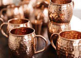 Mug à Moscow Mule en cuivre, tasse à bière, design classique vintage, minimaliste, écologique, emballage cadeau, cadeau d'affaires - Product Image 2