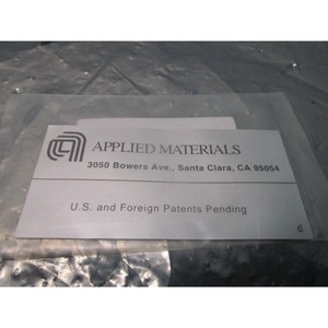 Etiqueta AMAT 0060-09029 ADT Patent Rev A, 101789 - Equipo y Piezas de Semiconductores de Confianza de Marca Global - Product Image 1