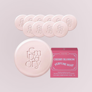bath <b>soap</b> wholesale Temporary Perfume <b>Soap</b> Cherry Blossom 75g 10 Pieces Made in Korea Olive Oil <b>Glycerin</b> Hyaluronic Acid - Product Image 5