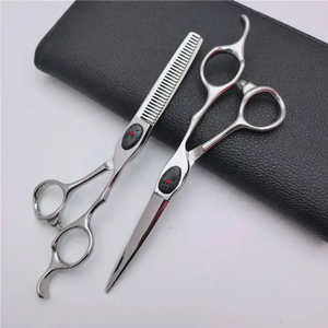 Tondeuses à cheveux avec manche en acier, lame droite en acier inoxydable tranchante pour la coupe des cheveux, pour usage professionnel des coiffeurs - Product Image 5