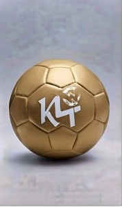 Balón de Fútbol Dorado con Logotipo K4, Material PU, Equipo de Entrenamiento de Artes Marciales - Product Image 5