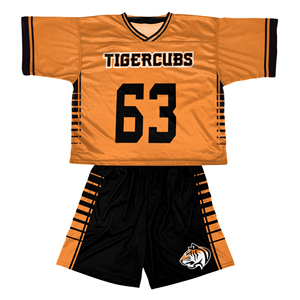 Sublimated Winter Lacrosse Uniforms 100% Polyester Quick-Dry Breathable Jersey & Shorts Set Girls Custom Lacrosse Wears - Product Image 3