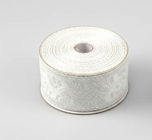 Bordure classique en tresse de feuilles de chêne, personnalisable, soluble dans l'eau, pour vêtements et sacs, robe de cérémonie - Product Image 1