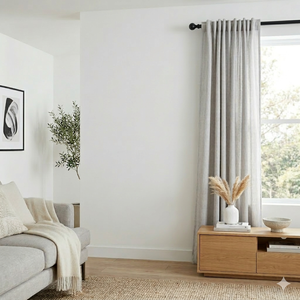 Barra de Cortina Moderna con Adornos de Bola y Soportes de Pared, Longitud Personalizable para Decoración de Ventanas - Product Image 4