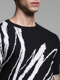Vêtement à imprimé abstrait DailyWear pour hommes, t-shirt tendance décontracté et élégant pour jeunes - Product Image 2