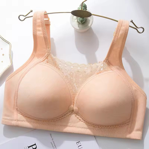 Soutien-gorge d'allaitement à bonnets ouverts et couvrants pour adulte, sexy, respirant, sans armatures, bretelles convertibles, avec dentelle, pour la maternité et l'allaitement - Product Image 5
