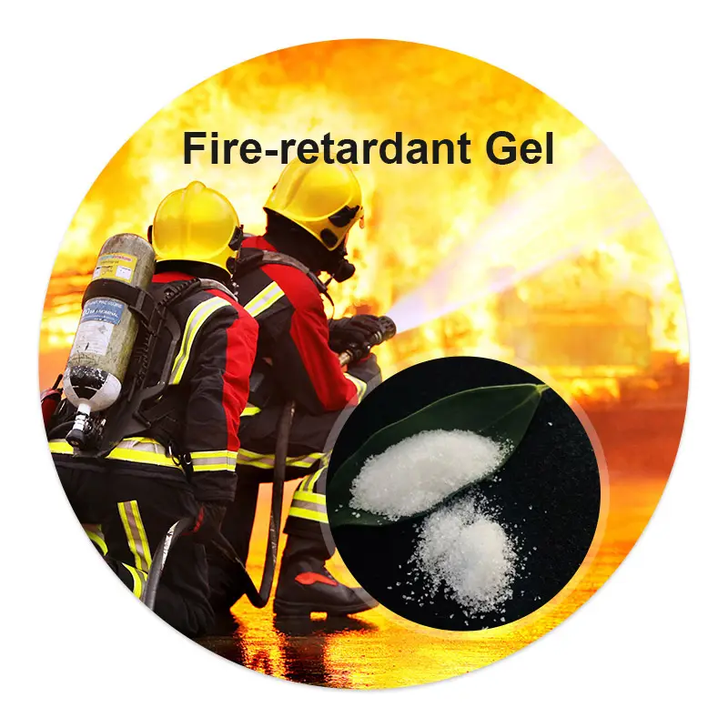 Gel Retardante De Lama De Acrilato De Sodio Sap Voor Brandvertragende Gel